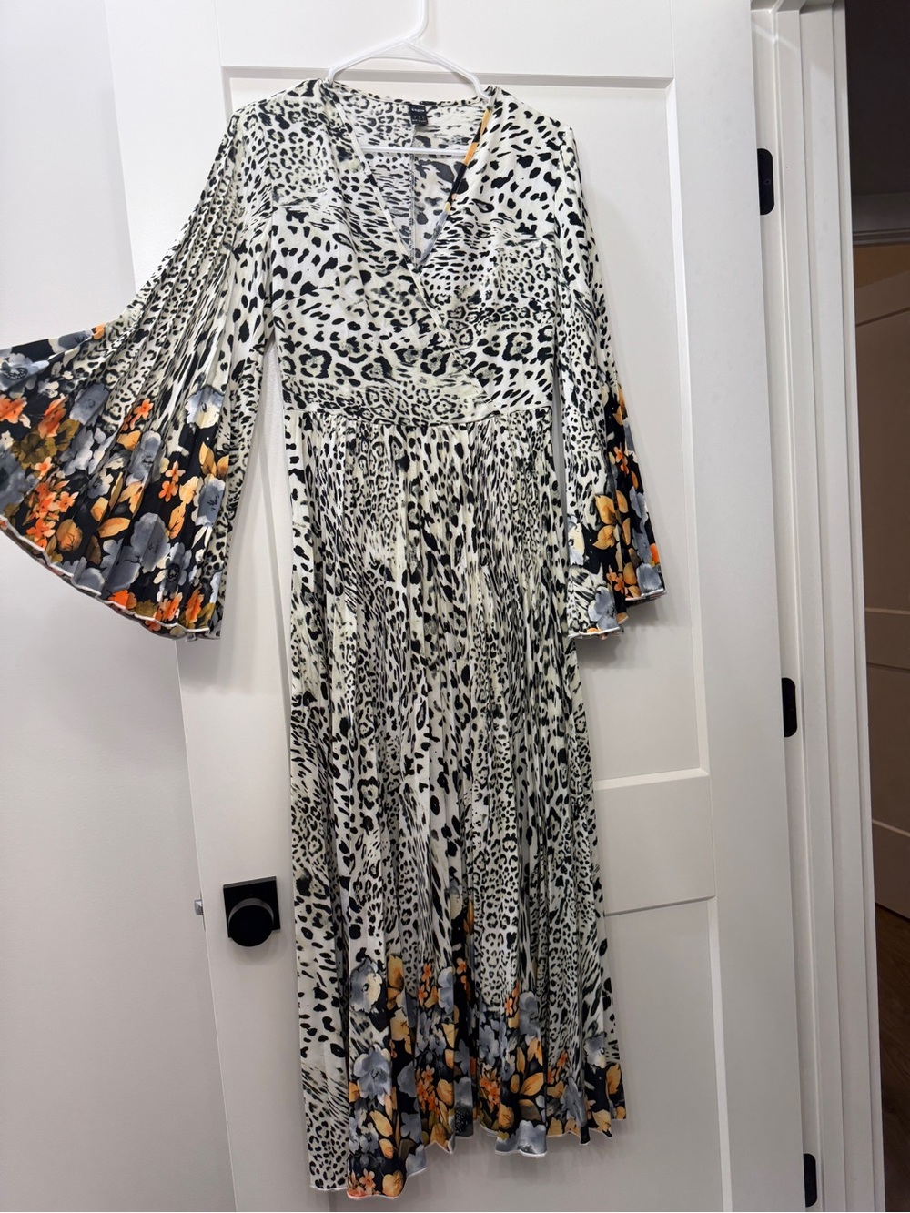 Black & White Leopard Dress